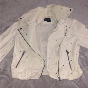 White Leather Jacket